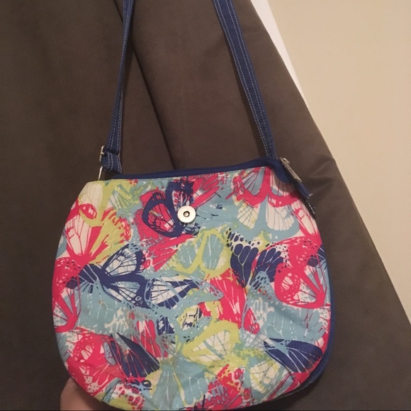 Sling Bag with butterflies 🛍 - Picture 2 of 4
